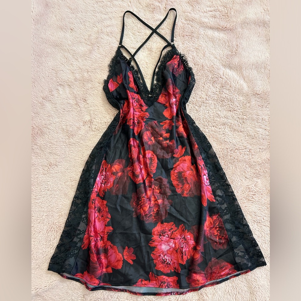 Victorias Secret Floral Slip